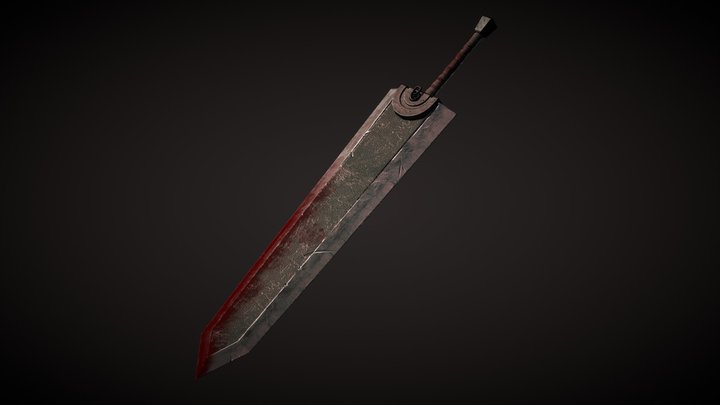 Berserk-dragonslayer-sword 3D models - Sketchfab