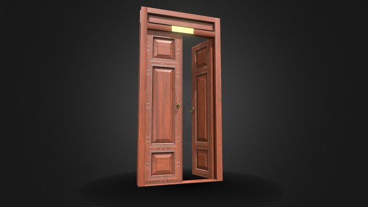 Door B 3D Model