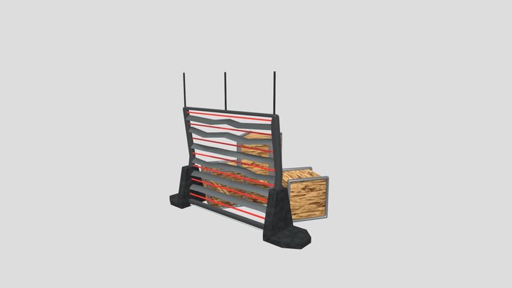 Barrier 3d Model – Modello 3D gratuito STL