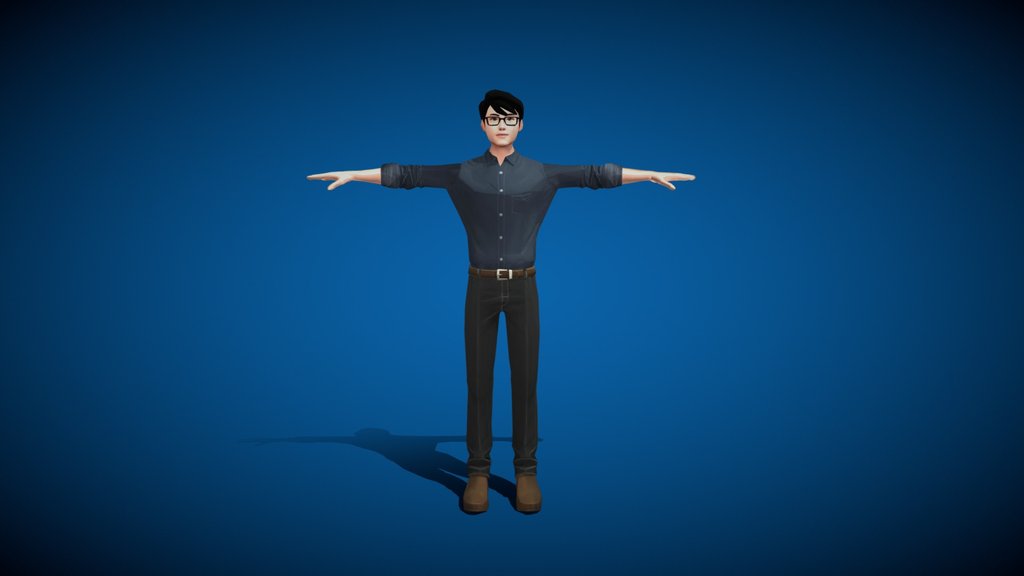 Ready Player Me male avatar | VRChat/Game