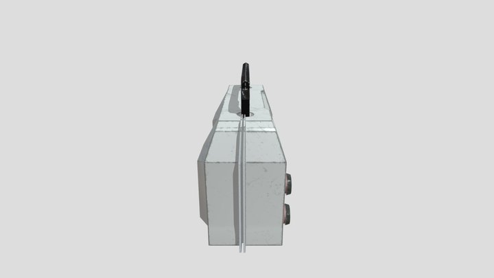 Sci-Fi Medkit 3D Model