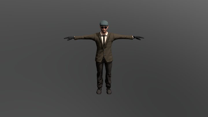Inspector Tadashi 3D Model