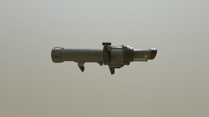 lanza cohetes 3D Model