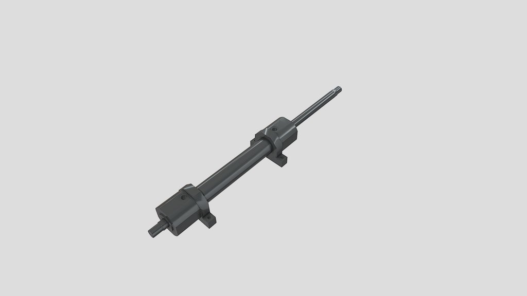Hydraulic cylinder - mounting type E