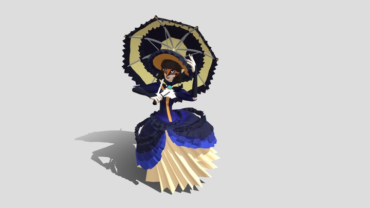 Masquerade VRChat Avatar By HatGremlin-PC Build 3D Model