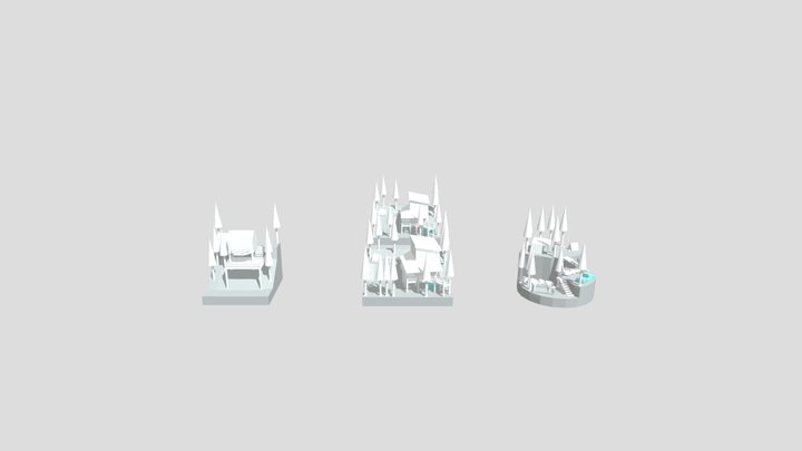 Eco House - Updated blockout 3D Model