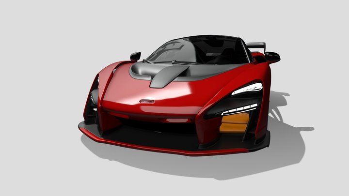 McLaren senna – Modello 3D gratuito STL