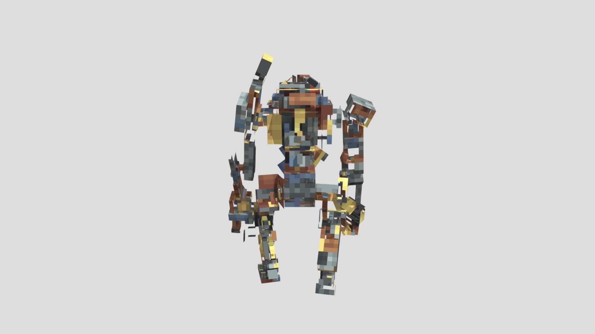 minecraft-dog - 3D model by huskcrafts334 [f3adc7c] - Sketchfab