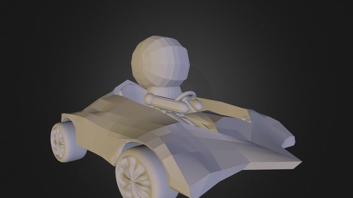 Go Kart 3D Model