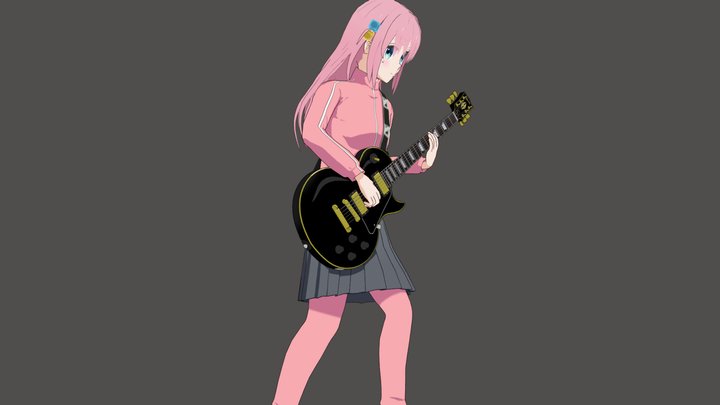 Hitori Goto 3D Model