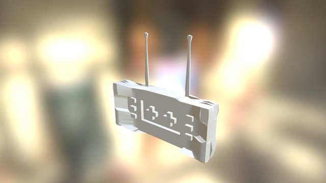 Remote Control 3D Model