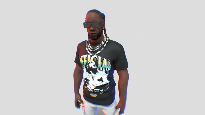 BB with t-shirt 3D Model
