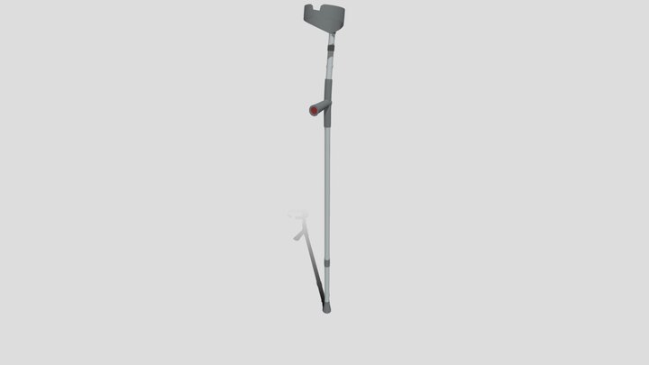 Crutches 3D Model