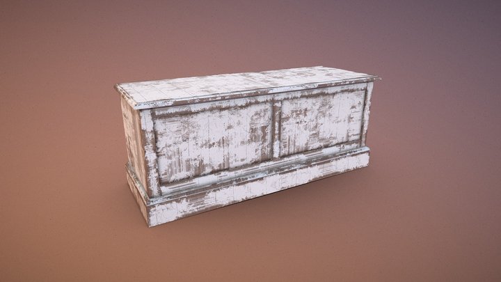 Realistic Blanket Box- Heros model 3D Model