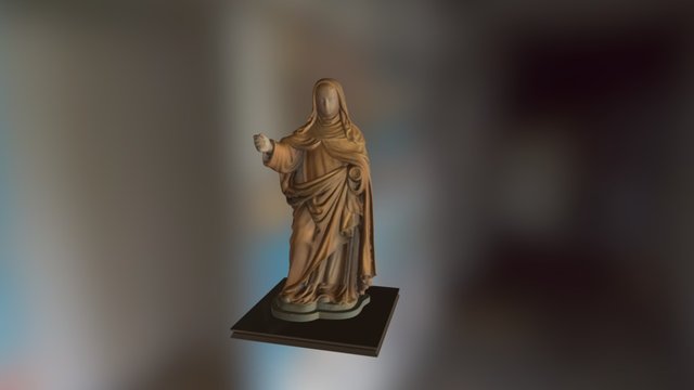 Escultura de Santa Teresa - Fase inicial 3D Model