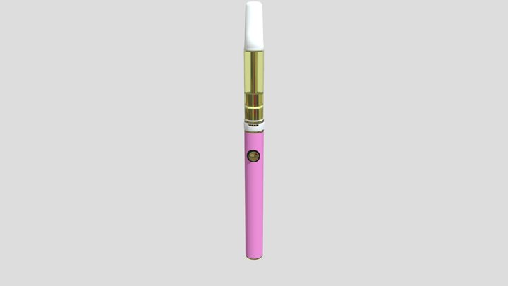 Vape and Battery 3D Model