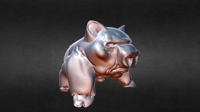 Another Piggy on Fleek 3D Model