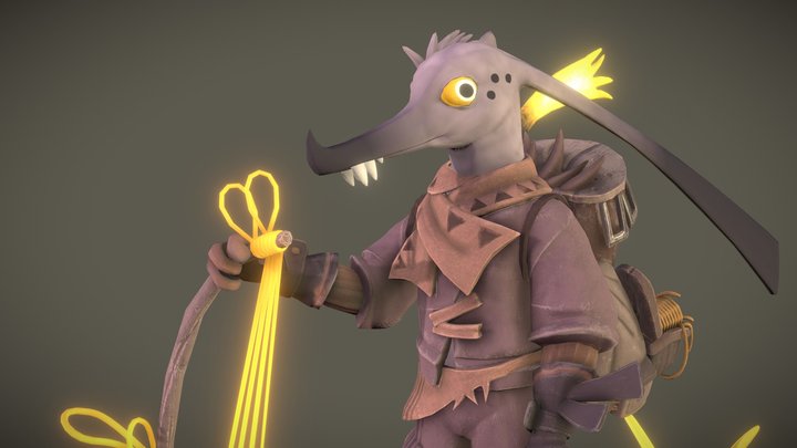 Spyre - Stylized Character 3D Model