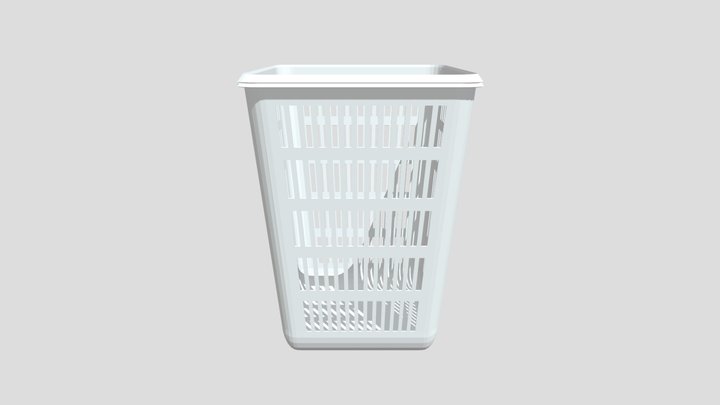 Laundry Basket 3D Model