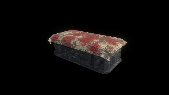 Yet another altar with blood cloth 3D Model
