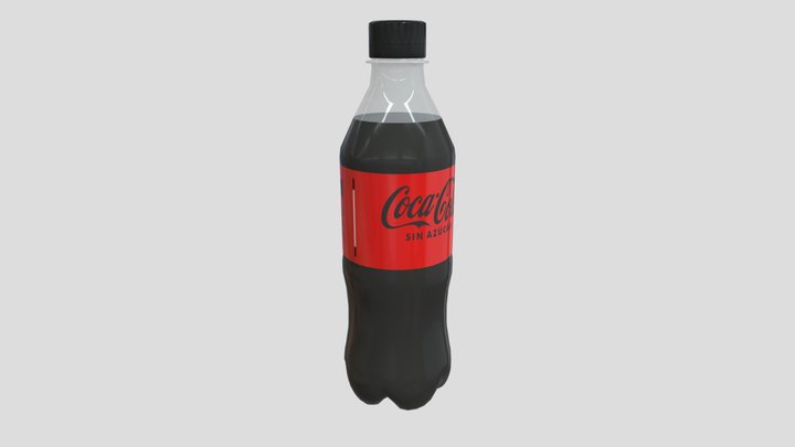 Coca 600 Sin Azucar 3D Model