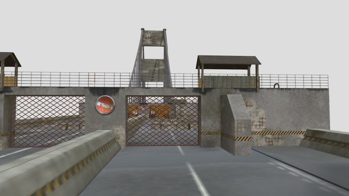 Zombie Checkpoint – Gratis 3D-model STL