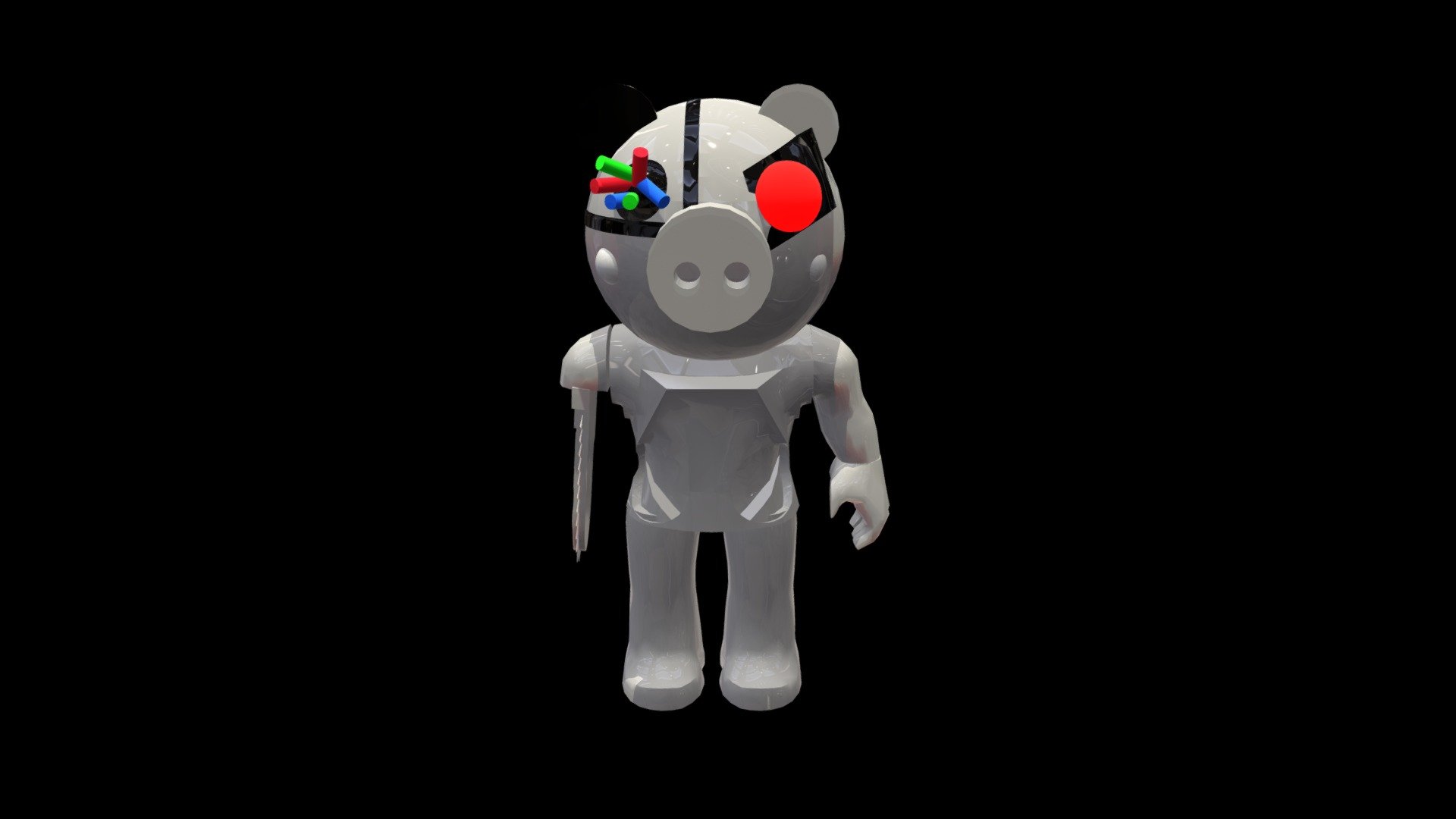 Roblox character by puckpuck, Download free STL model