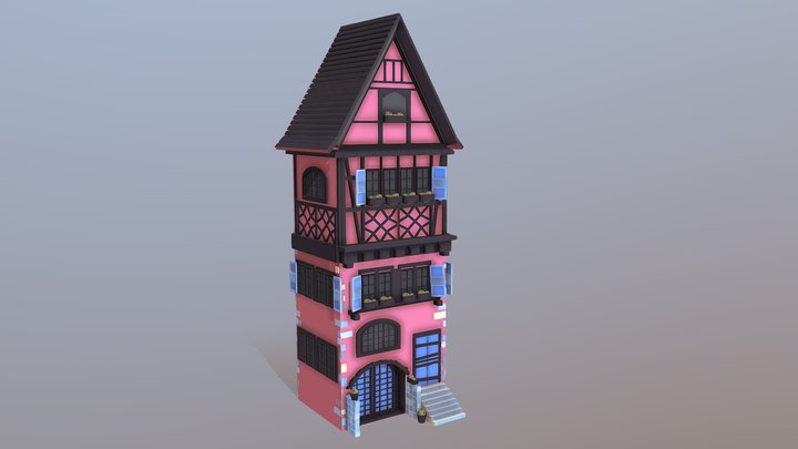 German house 3D Model