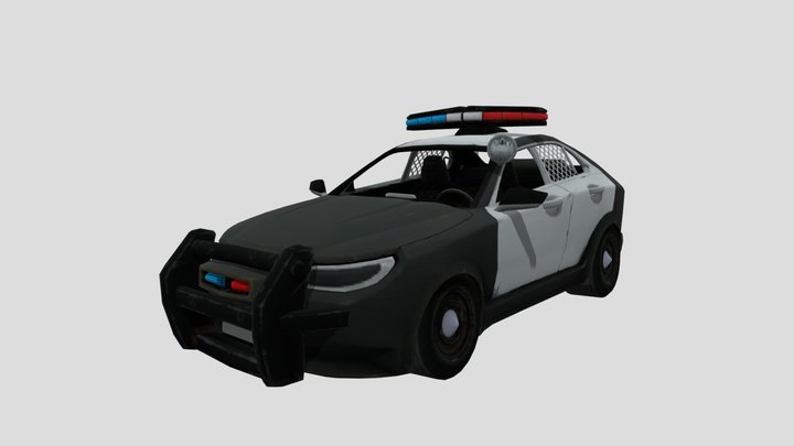 Police Car Chapter 2 – Free 3D Model STL