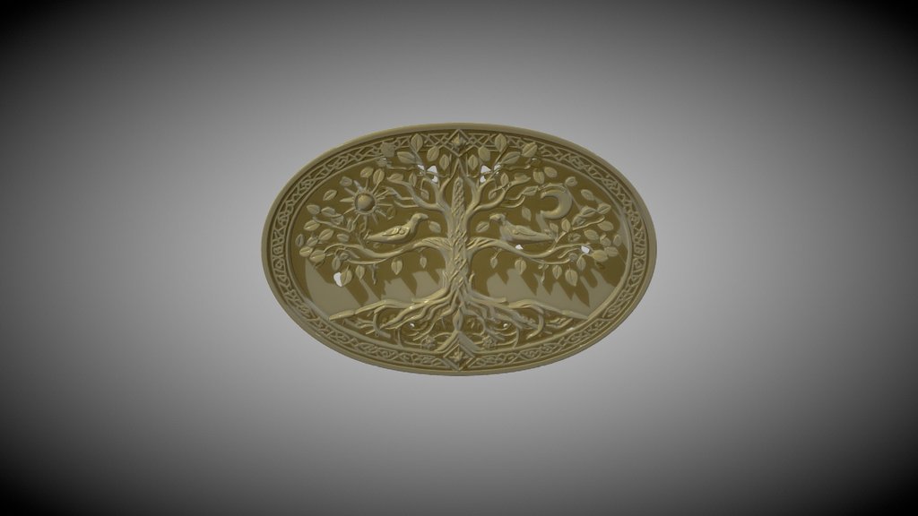 Tree of Life Belt Buckle