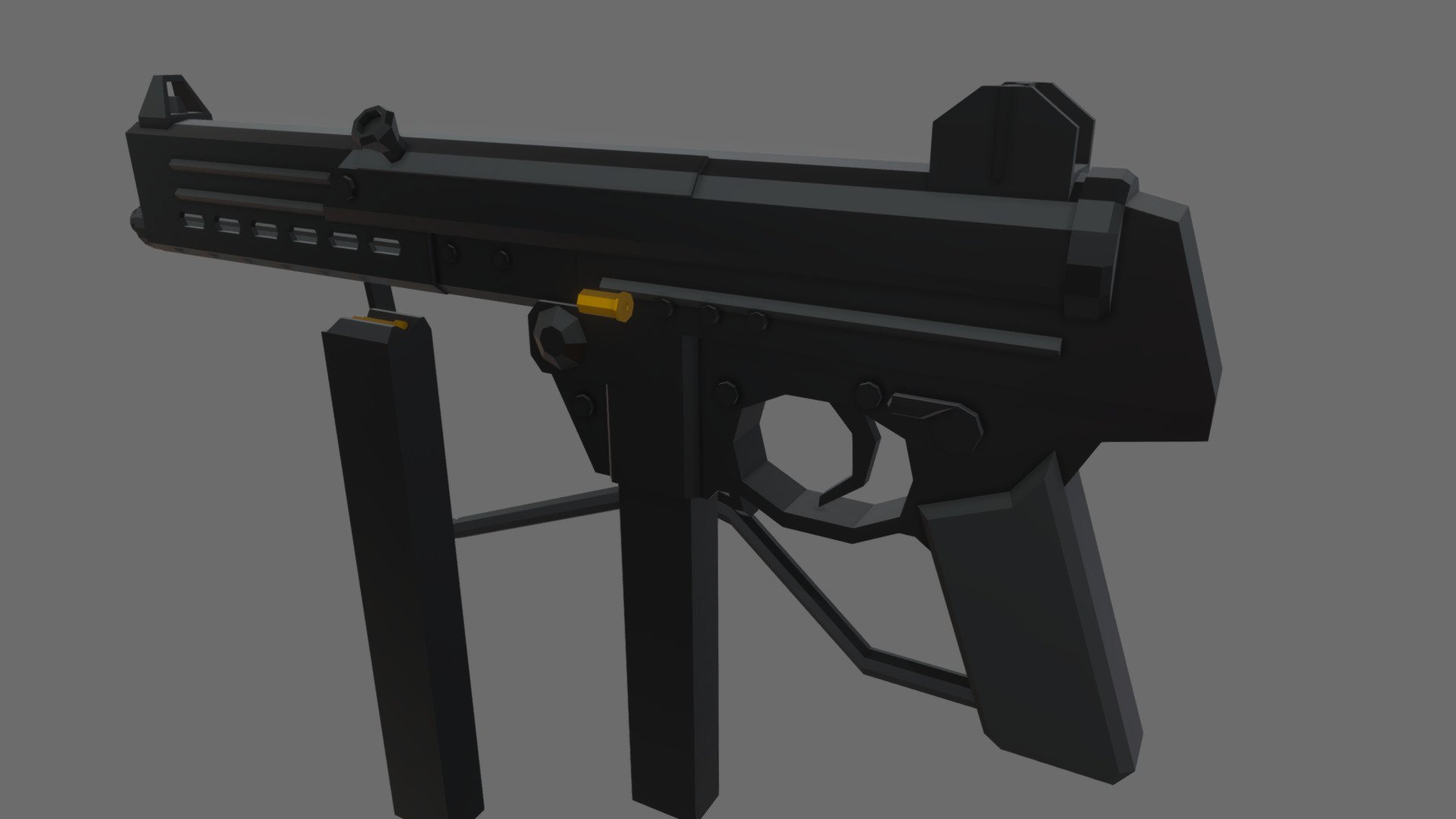 low-poly Walther MPL - Download Free 3D model by D_U (@DU1701) [f3b7ddb ...