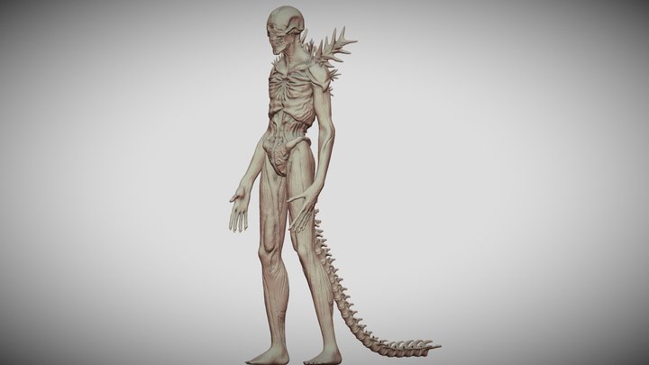 Shin Godzilla 5th Form 3D Model