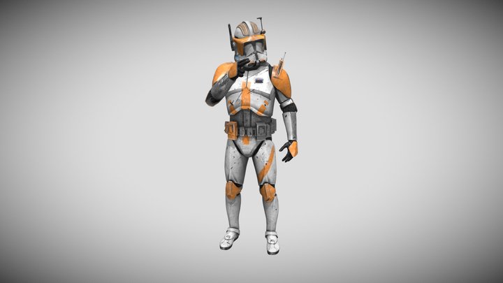 Clone Commander Cody - Purchaseable 3D Model