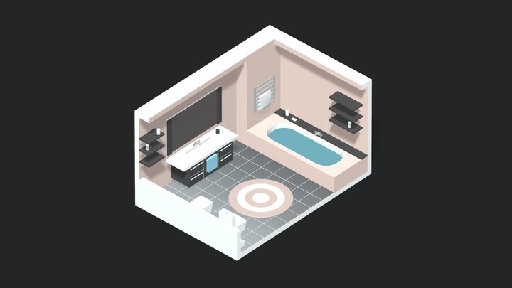 Bathroom(10) 3D Model