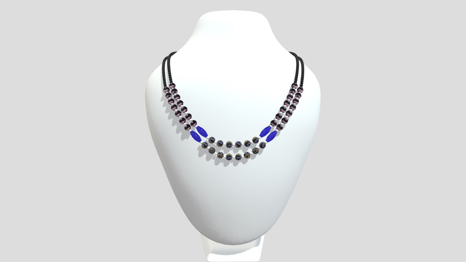 DOUBLE LAYER COLLAR BONE NECKLACE
