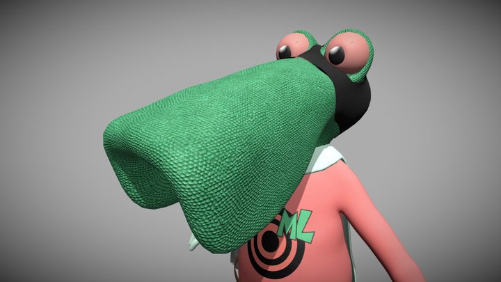 Bode Lizard 3D Model
