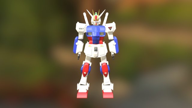Gundam RX-78 Ferdinan Custom 3D Model