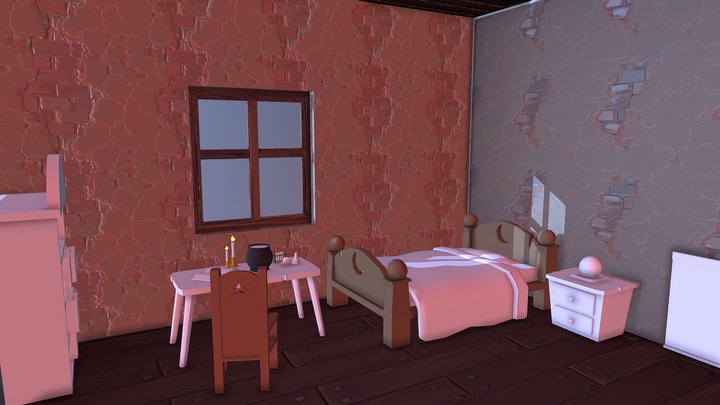 Room Complete 3D Model