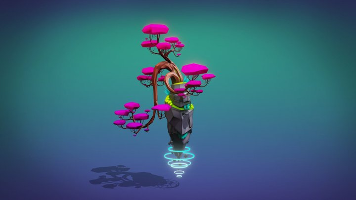 Ejected Tree - Modeled in Gravity Sketch 3D Model