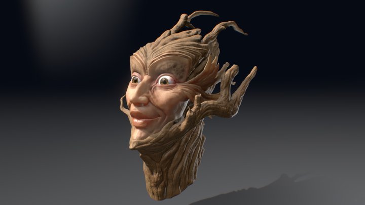 Forest Queen - Animated Fantasy Creature 3D Model