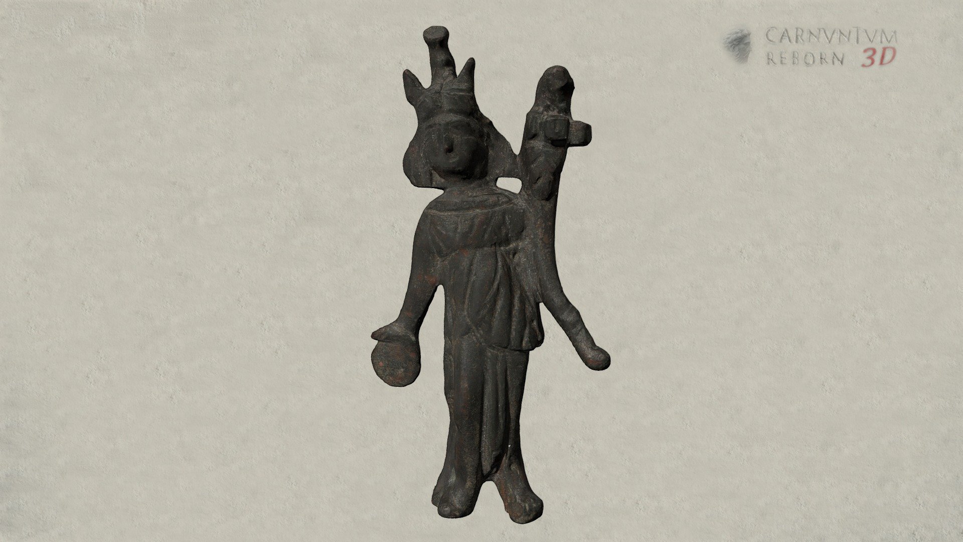 Statuette der Africa — Sketchfab embed 3D viewer