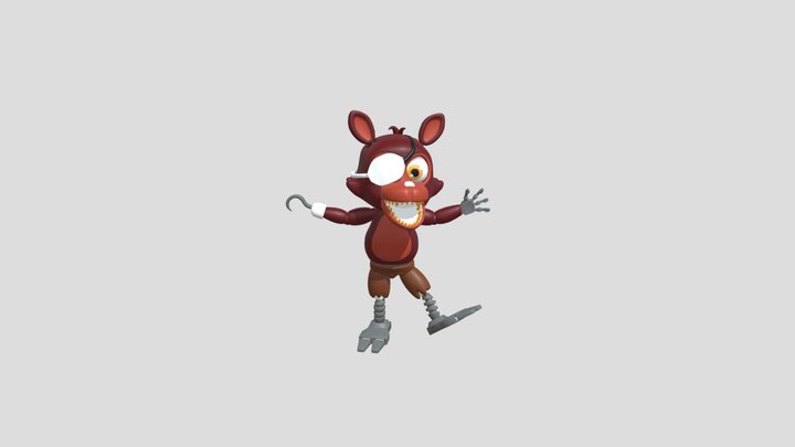 FNAF Fox 3D Model
