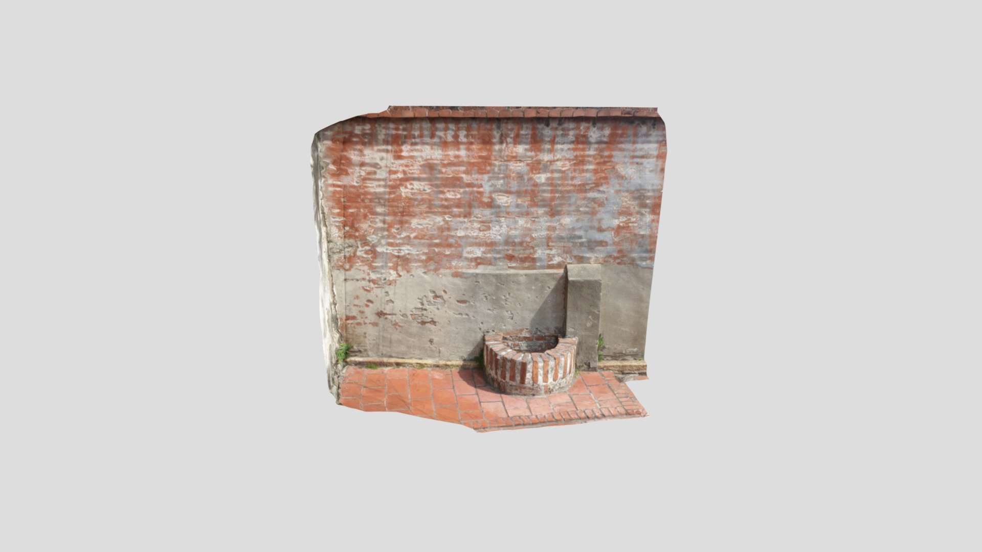 3D掃描測試：鹿港半邊井
