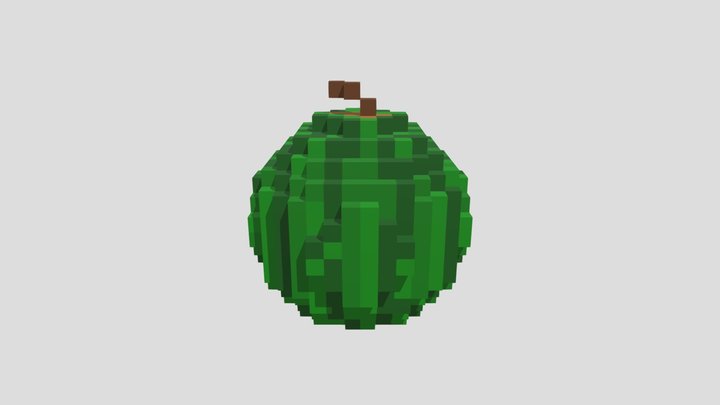 Watermelon 3D Model
