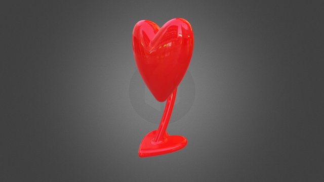 Heart Trinket 3D Model