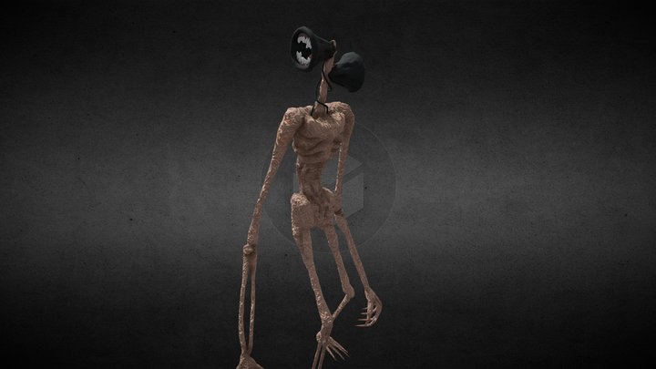 Siren Head 3D Model