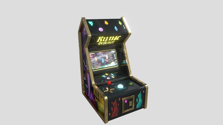 Arcade Machine 3D Model