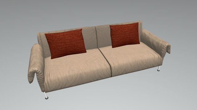 COUCH 3D Model