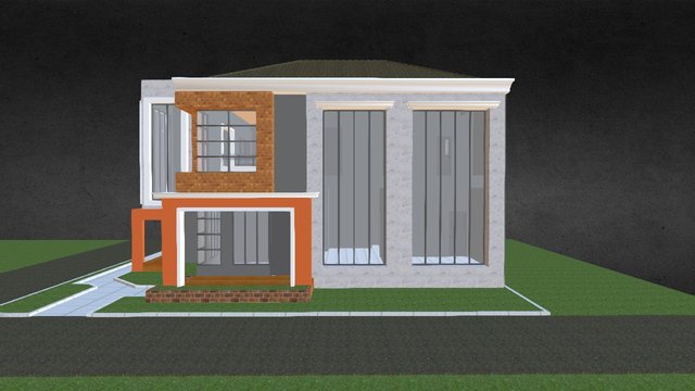 CONTEMPORARY DESIGN HOUSE 3D Model