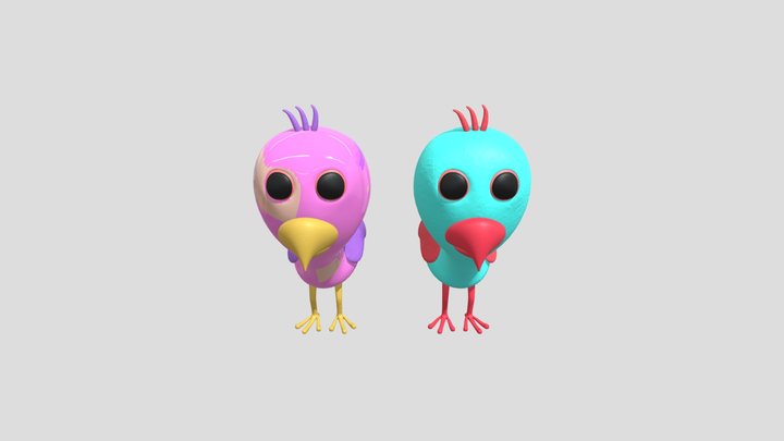 bebe bird 3D Model